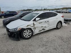 Salvage cars for sale at West Palm Beach, FL auction: 2017 Hyundai Elantra SE