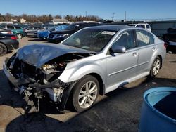 Salvage cars for sale at Pennsburg, PA auction: 2014 Subaru Legacy 2.5I Limited