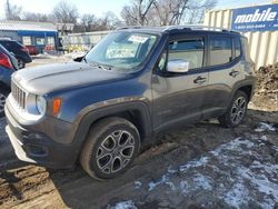 Vehiculos salvage en venta de Copart Cleveland: 2016 Jeep Renegade Limited