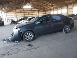 Salvage cars for sale from Copart Phoenix, AZ: 2015 Toyota Corolla L