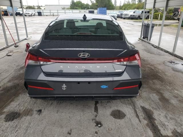 2024 Hyundai Elantra Blue