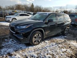 Salvage cars for sale from Copart Chalfont, PA: 2020 Toyota Highlander XLE