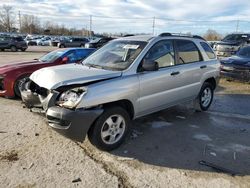 Salvage cars for sale at Lawrenceburg, KY auction: 2007 KIA Sportage LX