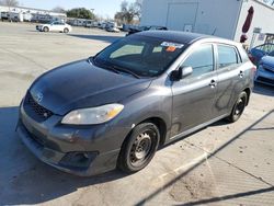 Toyota salvage cars for sale: 2009 Toyota Corolla Matrix S