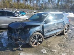 Salvage cars for sale at Waldorf, MD auction: 2022 Volvo XC40 T5 Inscription