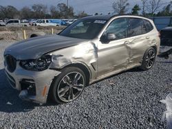 Salvage cars for sale at Riverview, FL auction: 2019 BMW X3 XDRIVEM40I