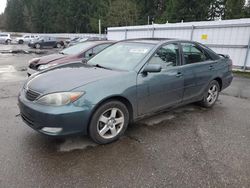 Salvage cars for sale at Arlington, WA auction: 2002 Toyota Camry LE