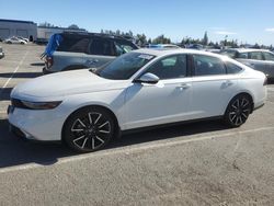 Salvage cars for sale at auction: 2024 Honda Accord Touring Hybrid