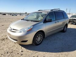 Salvage cars for sale at San Antonio, TX auction: 2007 Toyota Sienna CE