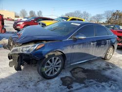 Salvage cars for sale at Moraine, OH auction: 2017 Hyundai Sonata Sport