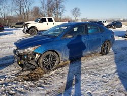 Salvage cars for sale at Cicero, IN auction: 2022 KIA Forte GT Line