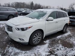 Salvage cars for sale from Copart Chalfont, PA: 2014 Infiniti QX60