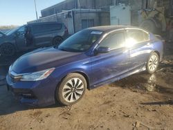 Salvage cars for sale at Fredericksburg, VA auction: 2017 Honda Accord Touring Hybrid