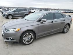 Salvage cars for sale at Grand Prairie, TX auction: 2013 Ford Fusion Titanium