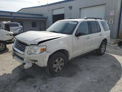 Ford Explorer salvage cars for sale: 2010 Ford Explorer XLT