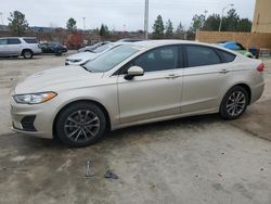 Salvage Cars with No Bids Yet For Sale at auction: 2019 Ford Fusion SE