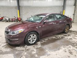 Salvage cars for sale at Chalfont, PA auction: 2016 KIA Optima LX