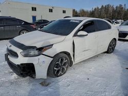 Salvage cars for sale at Cookstown, ON auction: 2019 KIA Forte EX