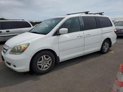 Honda Odyssey exl salvage cars for sale: 2006 Honda Odyssey EXL