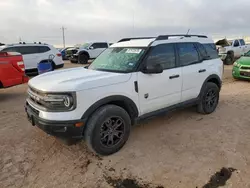 Ford Bronco salvage cars for sale: 2022 Ford Bronco Sport BIG Bend