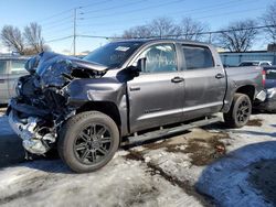 Salvage cars for sale at Moraine, OH auction: 2019 Toyota Tundra Crewmax SR5