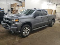 Salvage cars for sale at Ham Lake, MN auction: 2022 Chevrolet Silverado LTD K1500 Custom