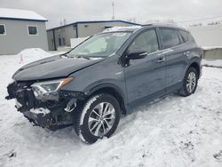 Salvage cars for sale at Barberton, OH auction: 2016 Toyota Rav4 HV XLE