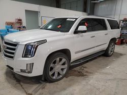 Salvage cars for sale at Greenwood, NE auction: 2019 Cadillac Escalade ESV Luxury