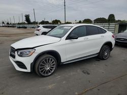 Salvage cars for sale at Miami, FL auction: 2023 Mercedes-Benz GLC Coupe 300 4matic