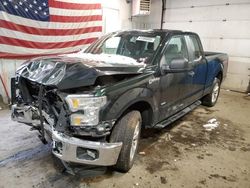 Salvage cars for sale from Copart Lyman, ME: 2016 Ford F150 Super Cab