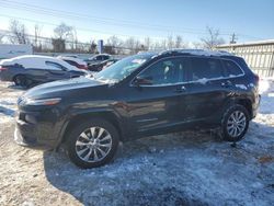 Vehiculos salvage en venta de Copart Cleveland: 2016 Jeep Cherokee Overland