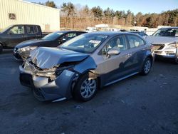 Salvage cars for sale at Exeter, RI auction: 2020 Toyota Corolla LE