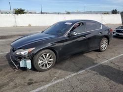 Salvage cars for sale at Van Nuys, CA auction: 2015 Infiniti Q50 Base