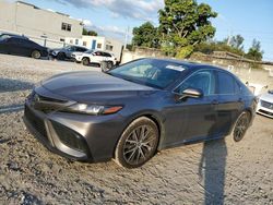 Salvage cars for sale at Opa Locka, FL auction: 2021 Toyota Camry SE