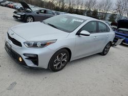 Salvage cars for sale at North Billerica, MA auction: 2021 KIA Forte FE