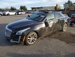 Salvage cars for sale at San Martin, CA auction: 2017 Cadillac CTS Luxury