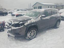 Salvage cars for sale at Barberton, OH auction: 2019 Jeep Cherokee Latitude Plus