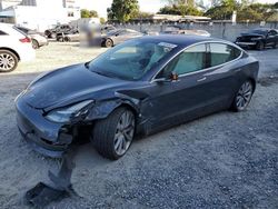 Salvage cars for sale at Opa Locka, FL auction: 2018 Tesla Model 3