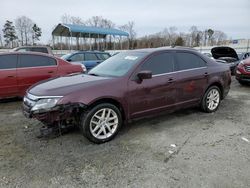 Salvage cars for sale at Spartanburg, SC auction: 2012 Ford Fusion SEL