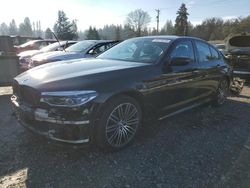 Salvage cars for sale at Graham, WA auction: 2018 BMW 530XE