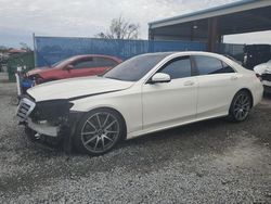 Salvage cars for sale at Riverview, FL auction: 2018 Mercedes-Benz S 560