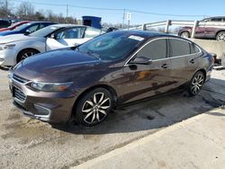 Salvage cars for sale at auction: 2016 Chevrolet Malibu LT