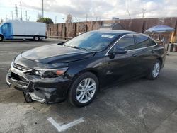 Chevrolet Malibu lt salvage cars for sale: 2018 Chevrolet Malibu LT