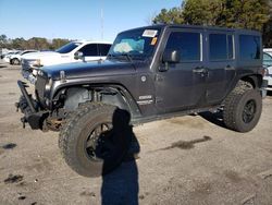 Salvage cars for sale from Copart Dunn, NC: 2016 Jeep Wrangler Unlimited Sport