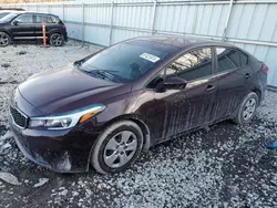 Salvage cars for sale from Copart Franklin, WI: 2017 KIA Forte LX