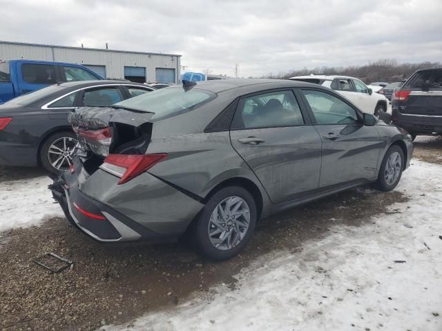 2025 Hyundai Elantra Blue