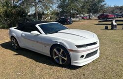 Salvage cars for sale at Ocala, FL auction: 2015 Chevrolet Camaro LT