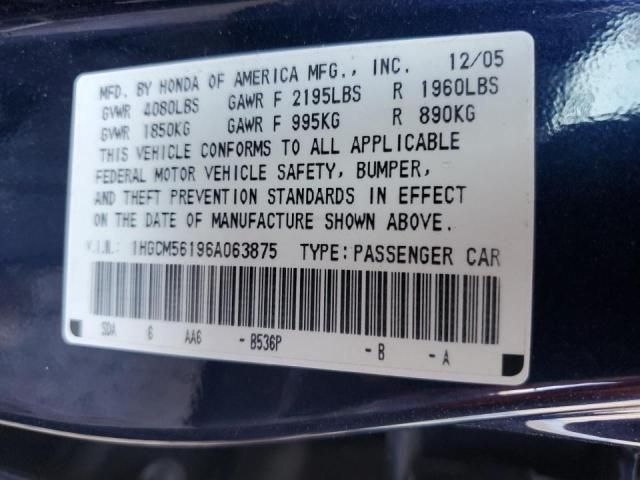 2006 Honda Accord Value