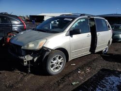 Salvage cars for sale at Brighton, CO auction: 2005 Toyota Sienna XLE