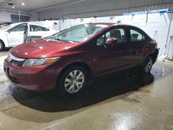 2012 Honda Civic LX en venta en Candia, NH